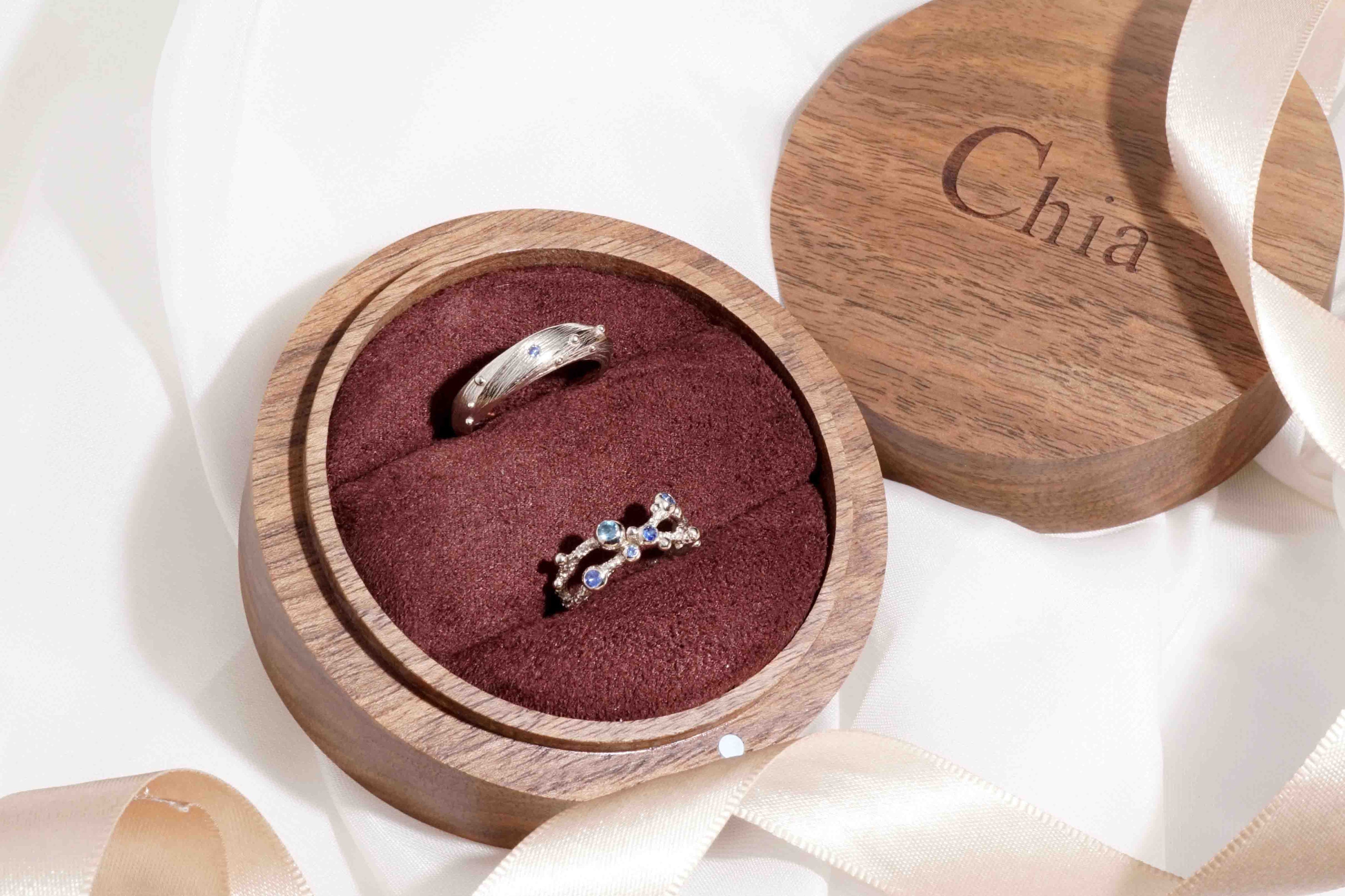 introduce Chia Jewelry's Custom Wedding Ring Service