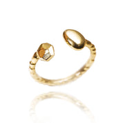 14kt Gold Deux Ring