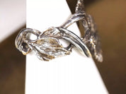 Daisy Adjustable Silver Ring