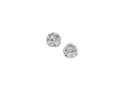 Daisy Silver Stud Earrings