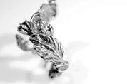 Iris Adjustable Silver Ring