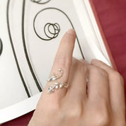 Adjustable Ivy Ring Inspired by Strength and Loyalty