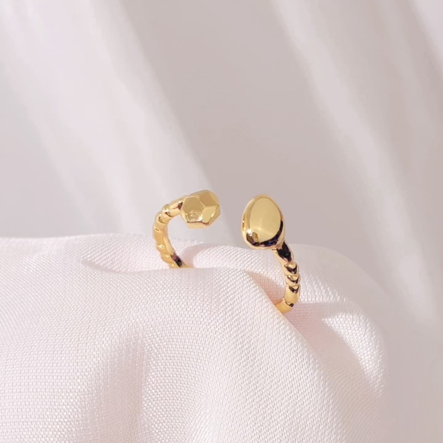 14kt Gold Deux Ring